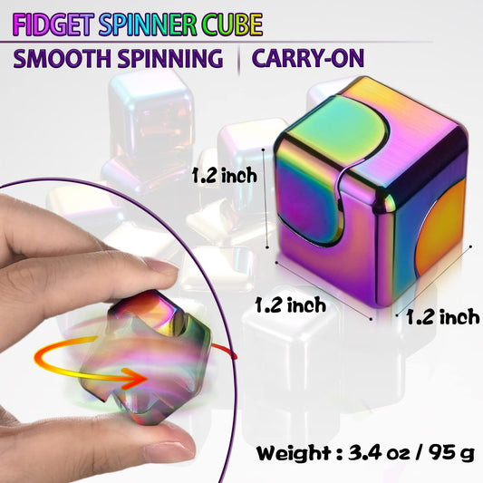 Dr.Kbder pocket-size fidget cube fits in hand for on-the-go focus.