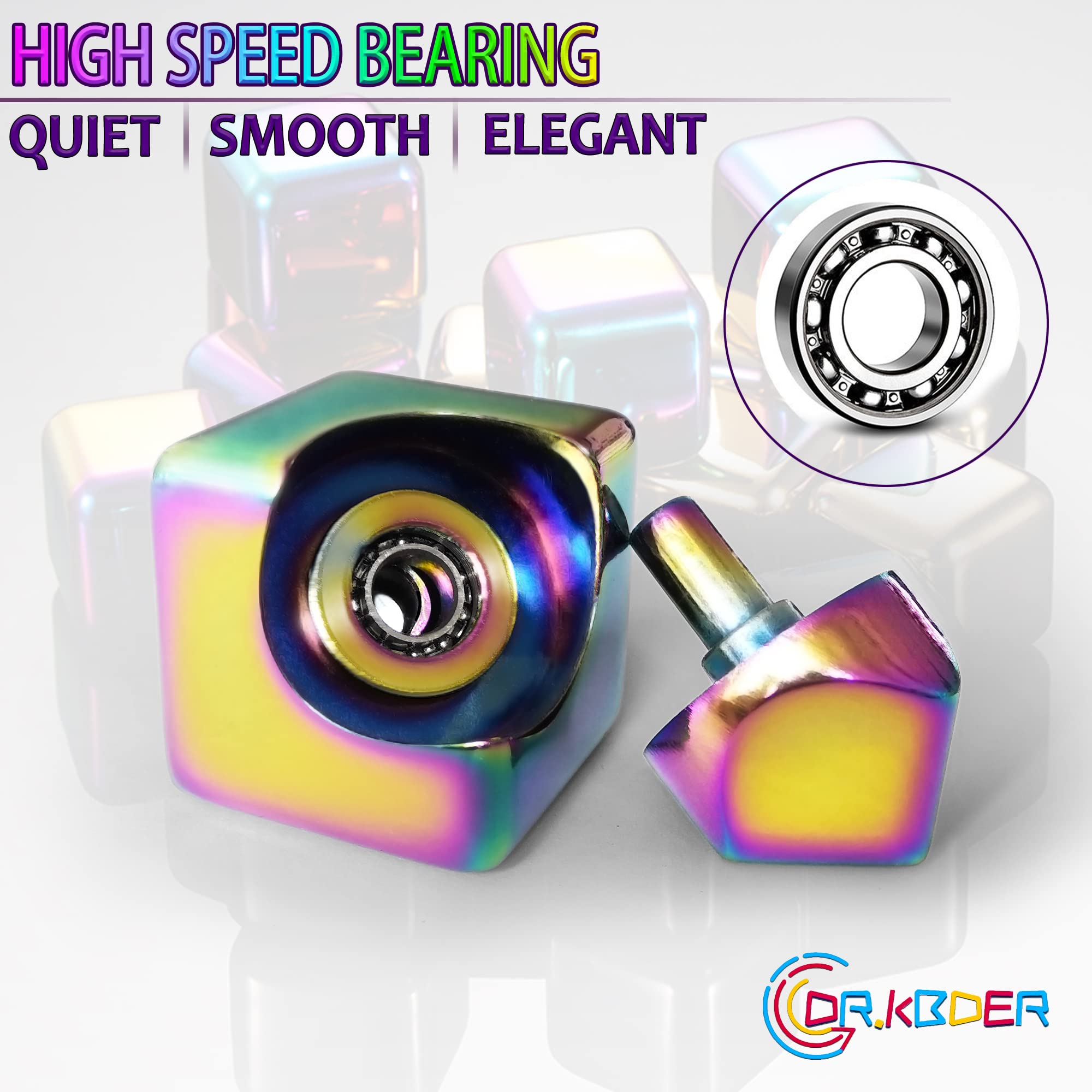 Dr.Kbder fidget spinner cube valentine gift idea for thoughtful friends