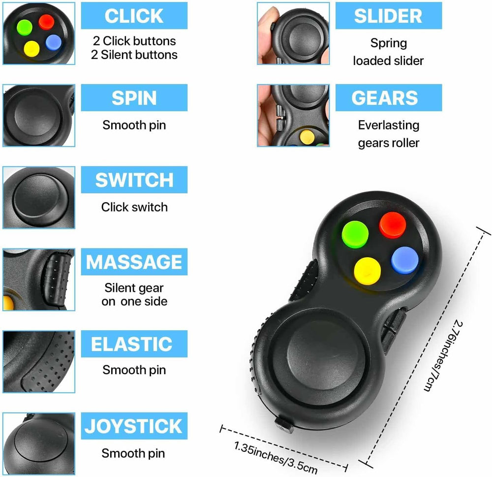 Dr.Kbder magnetic rings offer quiet fidgeting for daily focus.