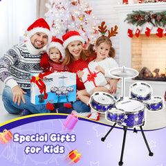 Drmukie child-safe drum kit designed for safe, compact learning