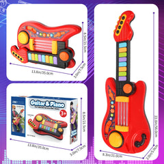 Drmukie kids guitar toy supports family music time and bonding.