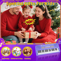 Portable design of Drmukie kids piano for travel and on-the-go play