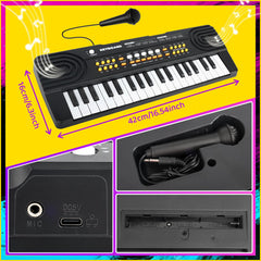 Drmukie portable kids piano easy to carry for travel