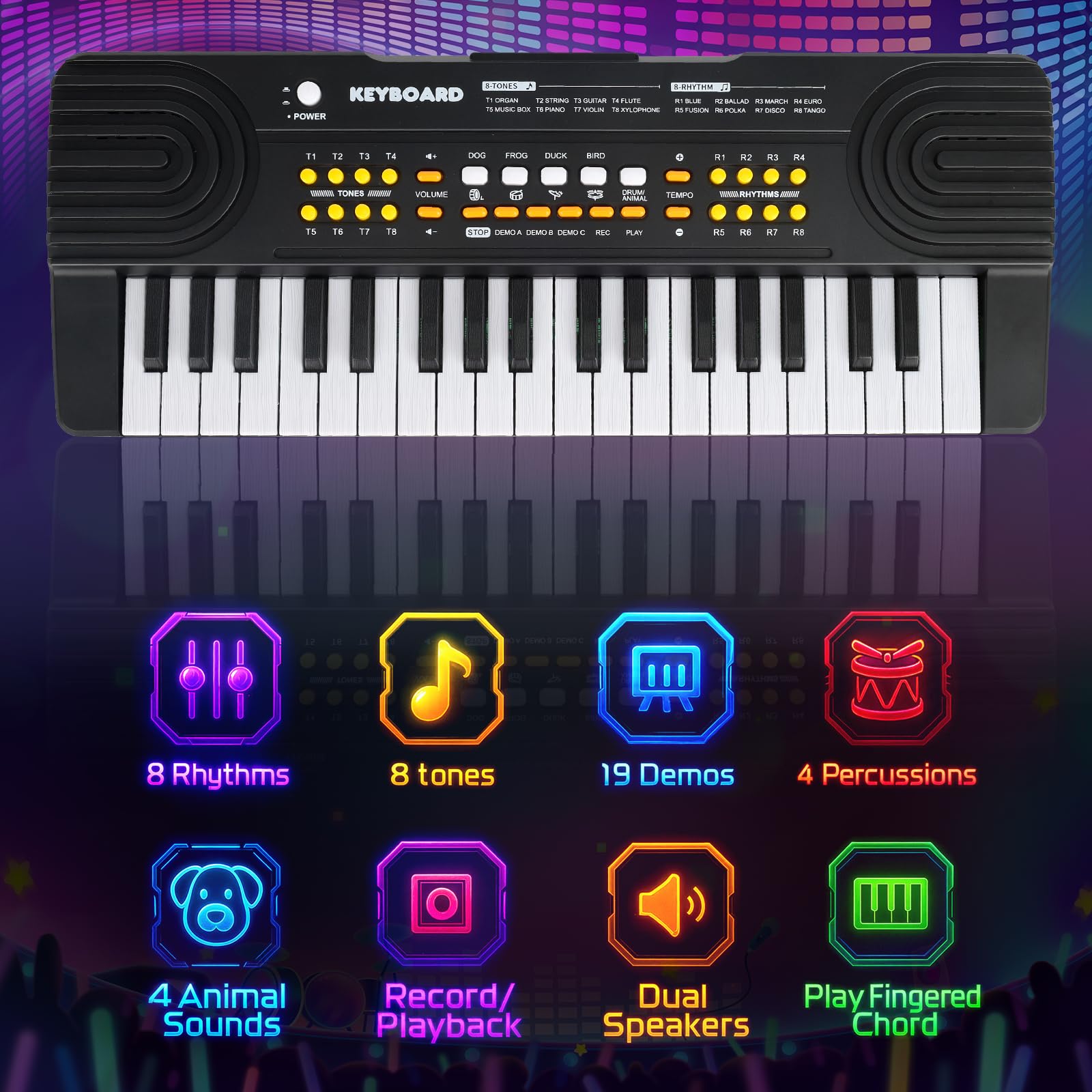 Drmukie record and playback feature lets kids create melodies