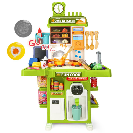 Drmukie Upgrade Toy Kitchen sink spray for interactive water play and imaginative role-play.