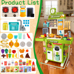 Drmukie Upgrade Toy Kitchen water feature promotes eco-conscious habits through engaging learning.
