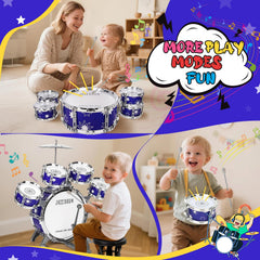 Drmukie soft-tip drumsticks protect tiny fingers during joy