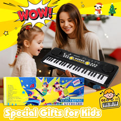 Drmukie keyboard offers volume and tempo controls for practice.