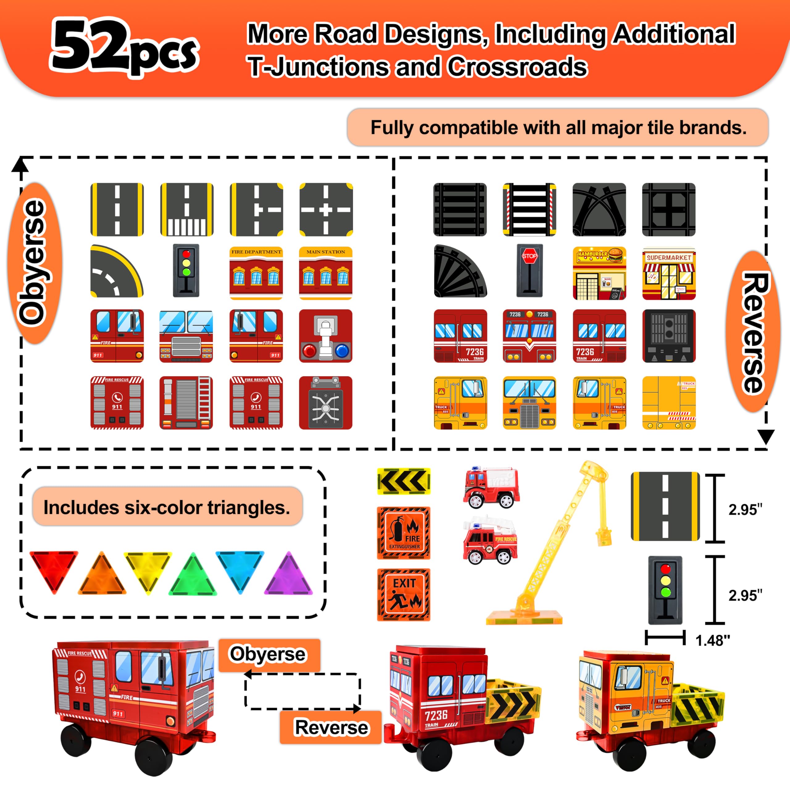 Drofex colorful construction play pieces stimulate creativity and hands-on learning.