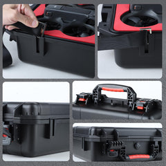 Drogear case FPV Remote Controller 3 foam area cushions travel.
