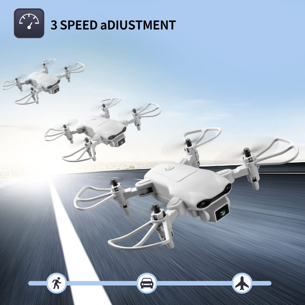 DRONEEYE 4DV9 triple batteries extend flight up to 30 minutes
