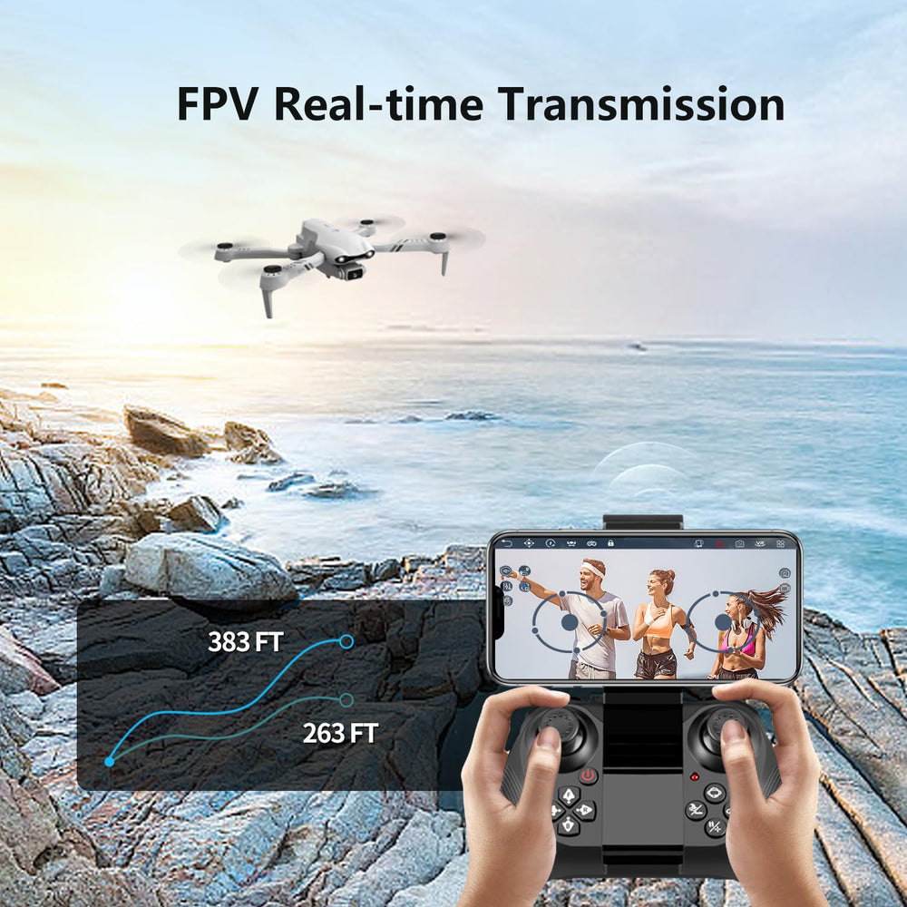 DRONEEYE F10 app control with voice and gravity sensing features