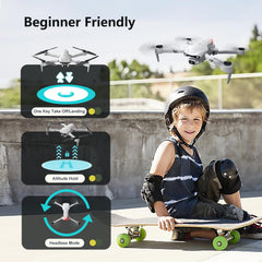 DRONEEYE F10 brushless motors for smoother and durable performance during maneuvers