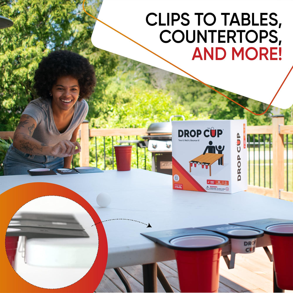 Drop Cup 10 ramps shown for modular game setups.