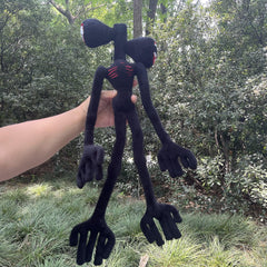 Dr.STONE Siren Head anime plush featuring black cat and dog appeal.