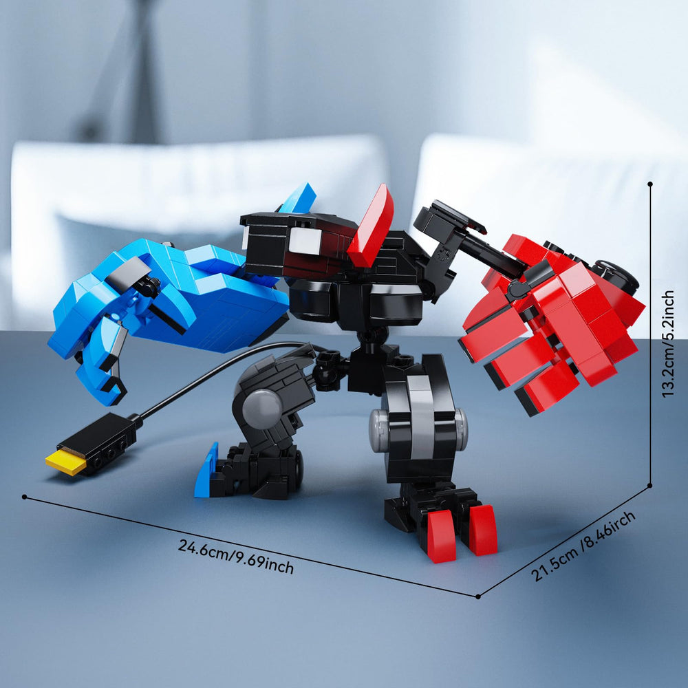 DRZYJ Building Block Set instruction manual included for clear guidance