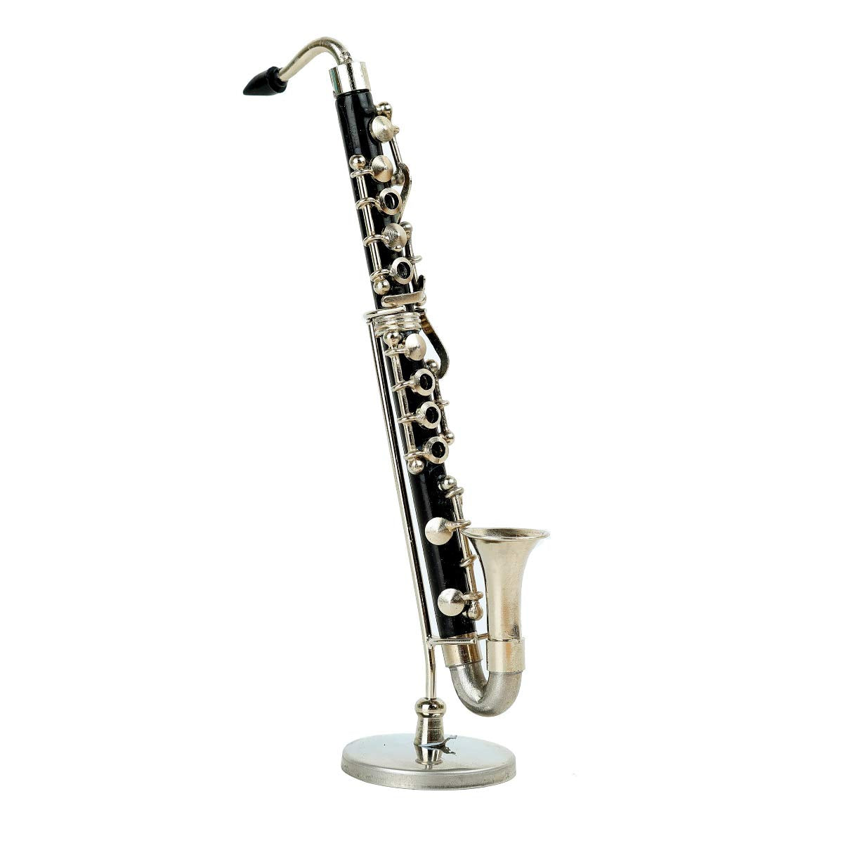 Dselvgvu collectible bass clarinet ornament ideal for home decor