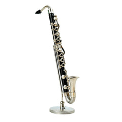 Dselvgvu collectible bass clarinet ornament ideal for home decor