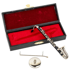 Dselvgvu dollhouse display bass clarinet decorative piece