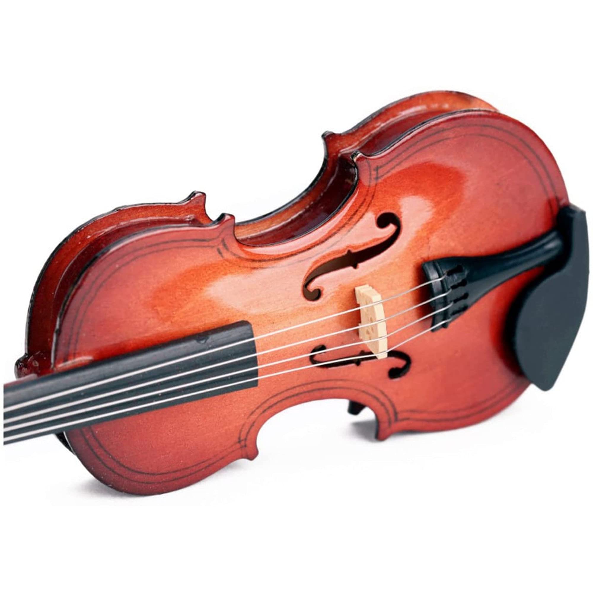 Dselvgvu miniature violin ornament suitable for dollhouse scenes