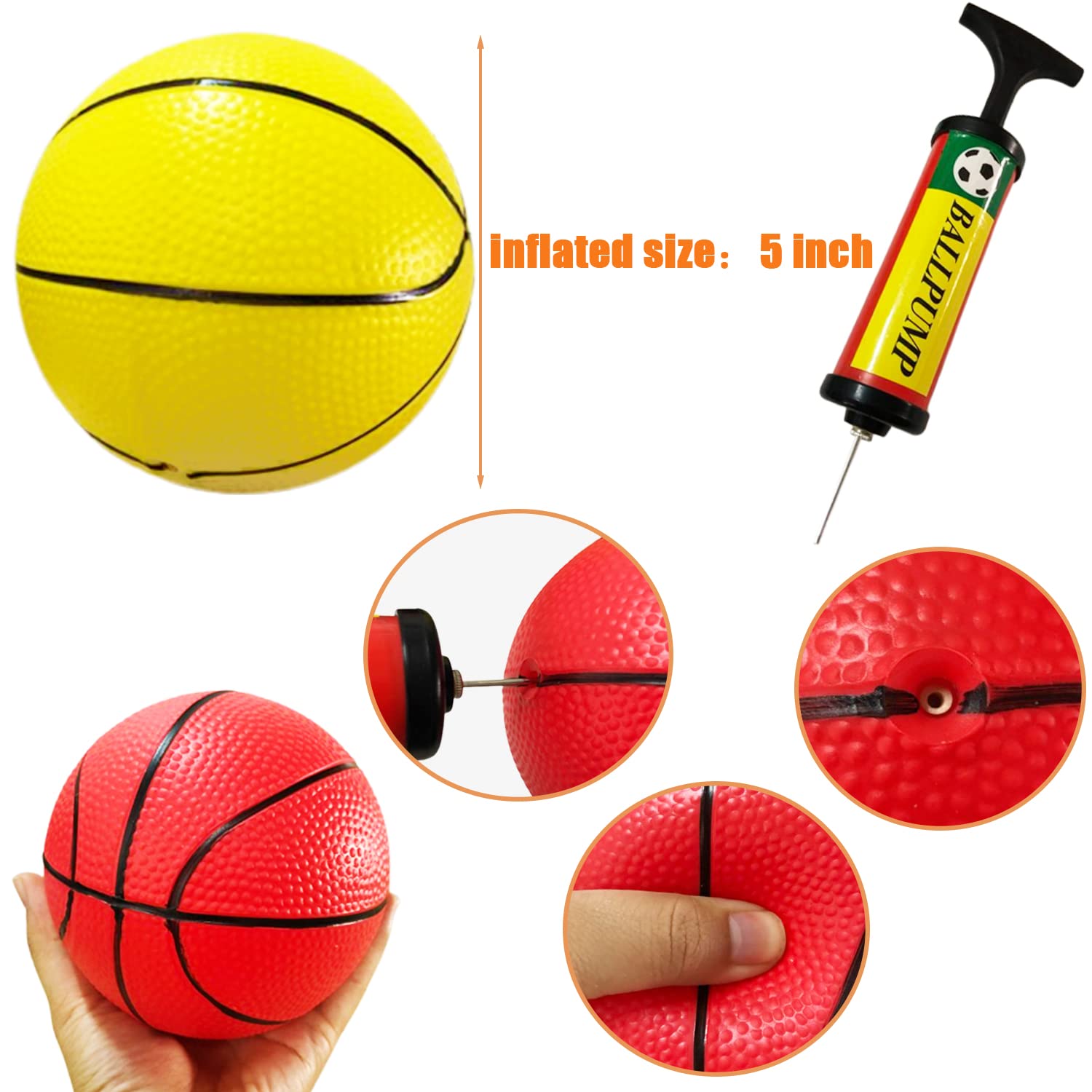 Dshengoo inflation pump included for fast setup and easy use