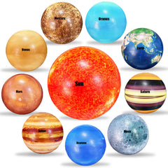 Dshengoo Mercury solar system ball for tactile focus and fun science learning.