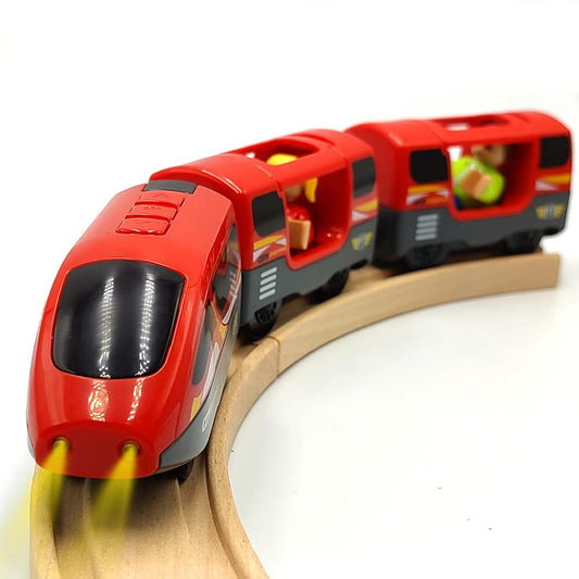 DSHMIXIA battery-operated locomotive with light for toddlers, engaging imaginative play