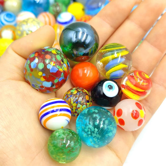 DSHMIXIA glow-in-the-dark marbles for imaginative night play.