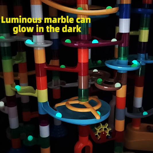 DSHMIXIA marble maze race track designed for hands-on building and exploration