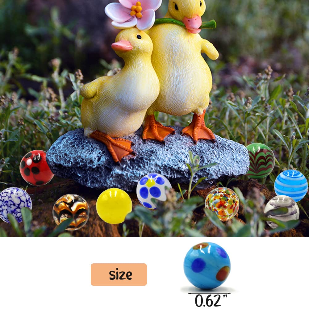 DSHMIXIA marbles for games may support hand-eye coordination.