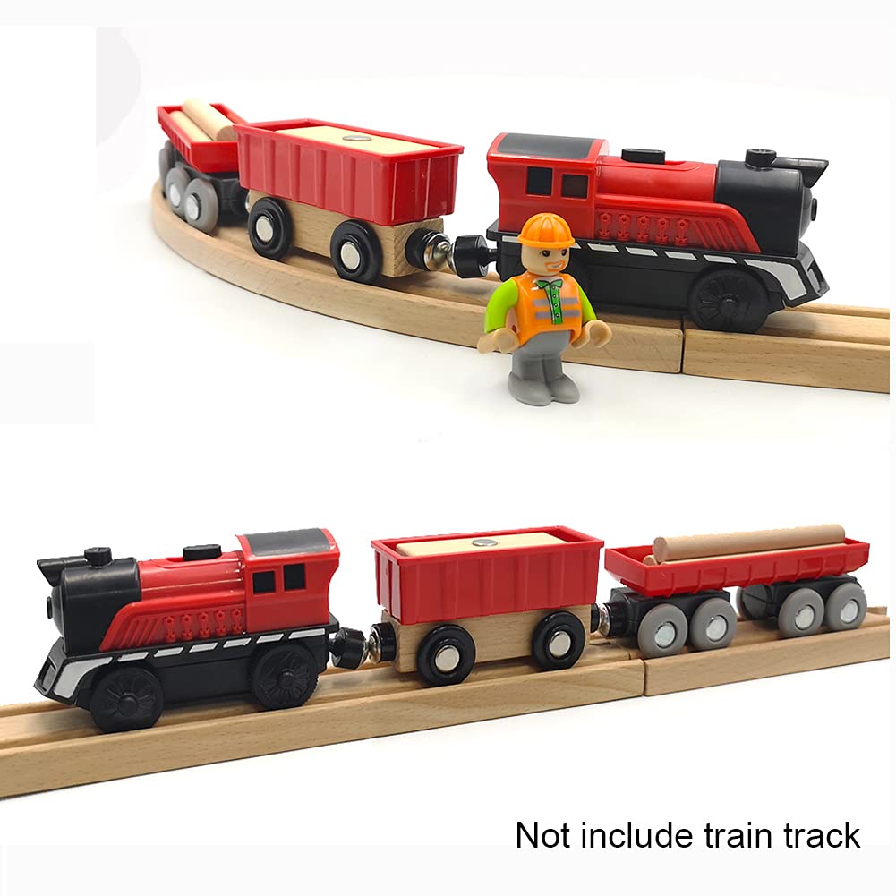 DSHMIXIA train set with movable figures for interactive storytelling and role play.
