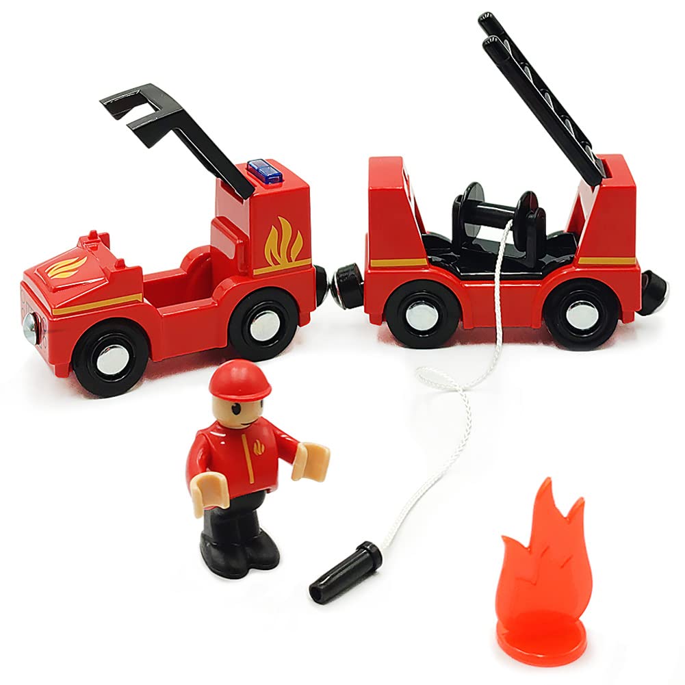 DSHMIXIA wooden figure rescuer inspires storytelling adventures