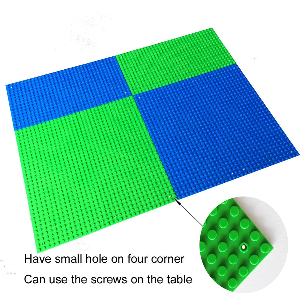 Durable ABS material of DSPITWOD baseplates ensuring long-lasting play