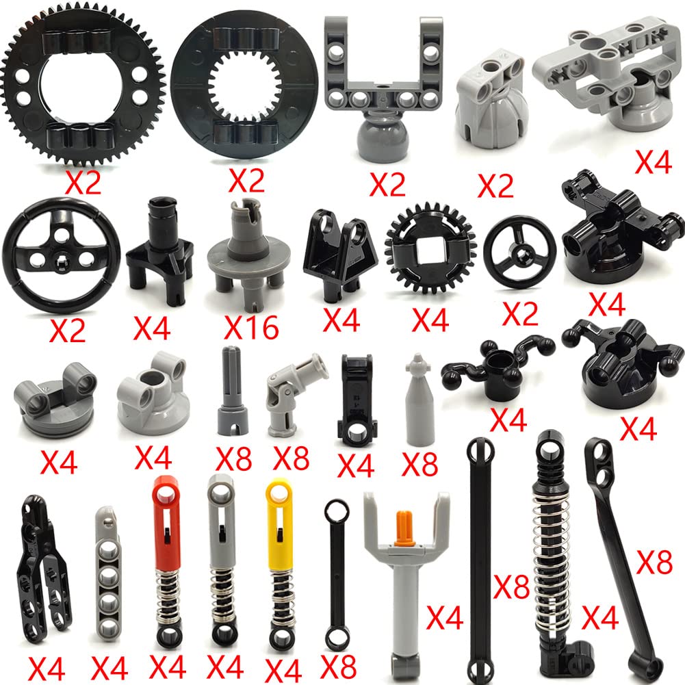 dspitwod MOC connectors gear parts enable flexible layouts and reliable connections.