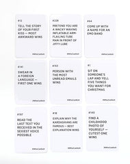 DSS Games 250 challenge cards showcase bold dares and playful tasks