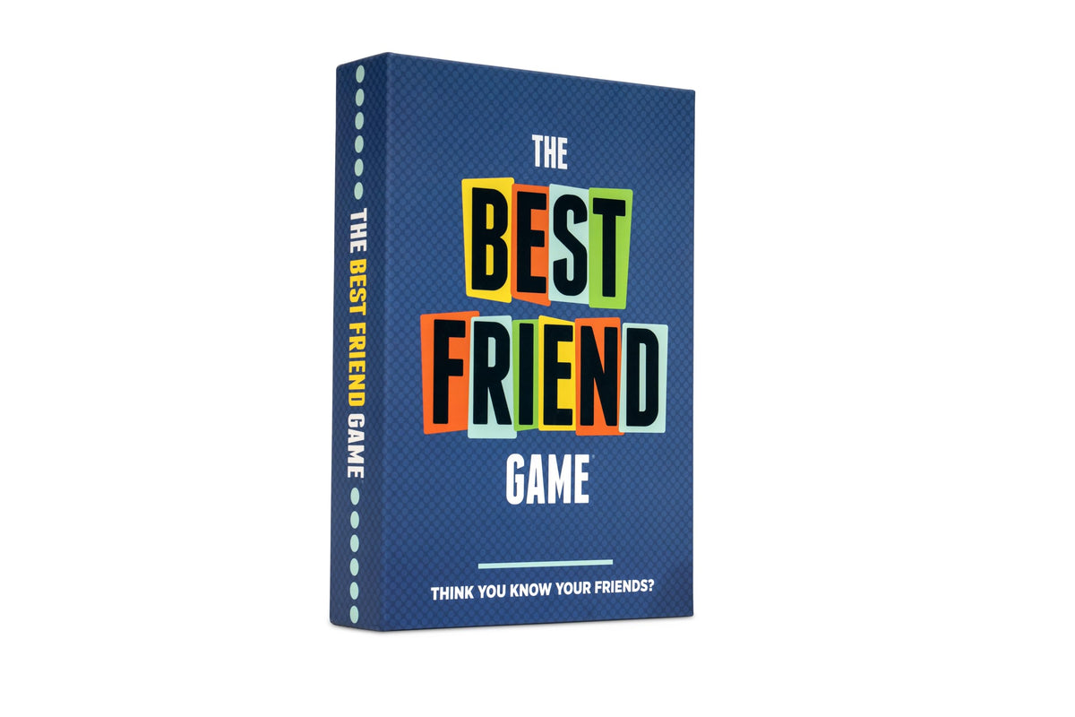 DSS Games Best Friend Game questions cards for an ice-breaking party.