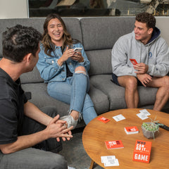 DSS Games laughter around the table signals an upbeat game night
