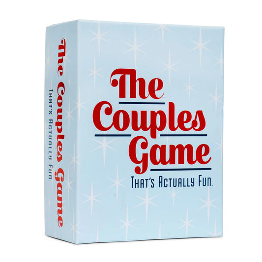 DSS Games The Couples Game box front showing compact date-night packaging for couples.