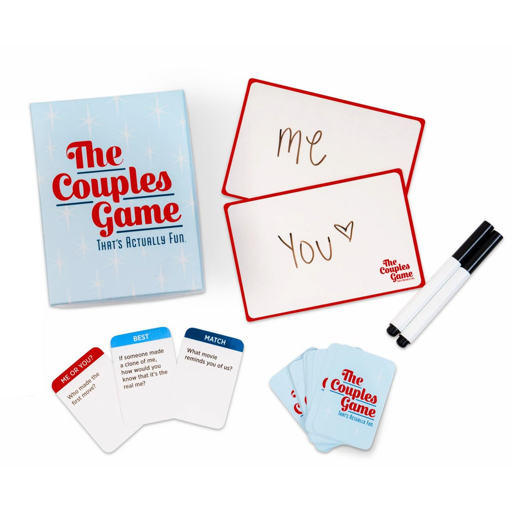 DSS Games The Couples Game compact box ideal for travel and on-the-go dates.