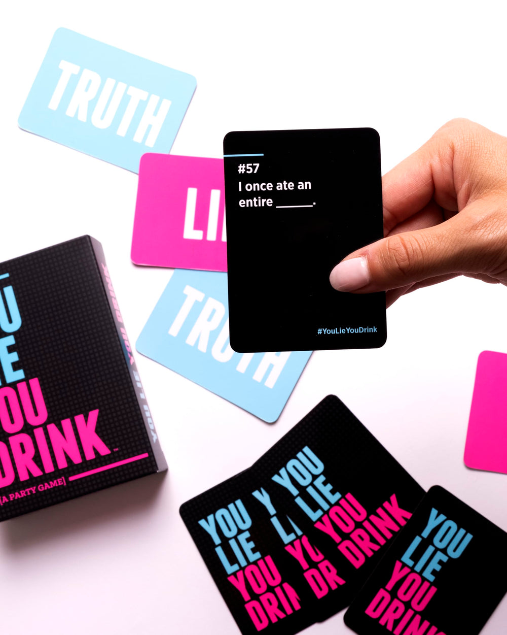 DSS Games You Lie You Drink adult party game for 21+ social fun and laughs.