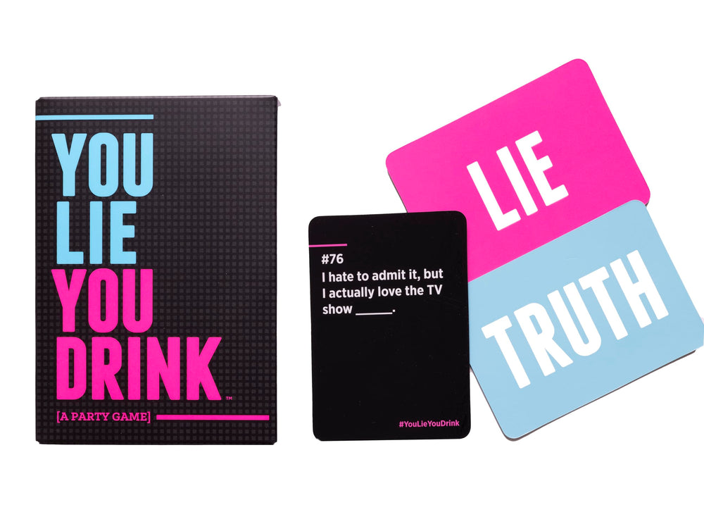DSS Games You Lie You Drink complete game set includes 150 prompts for lively nights.