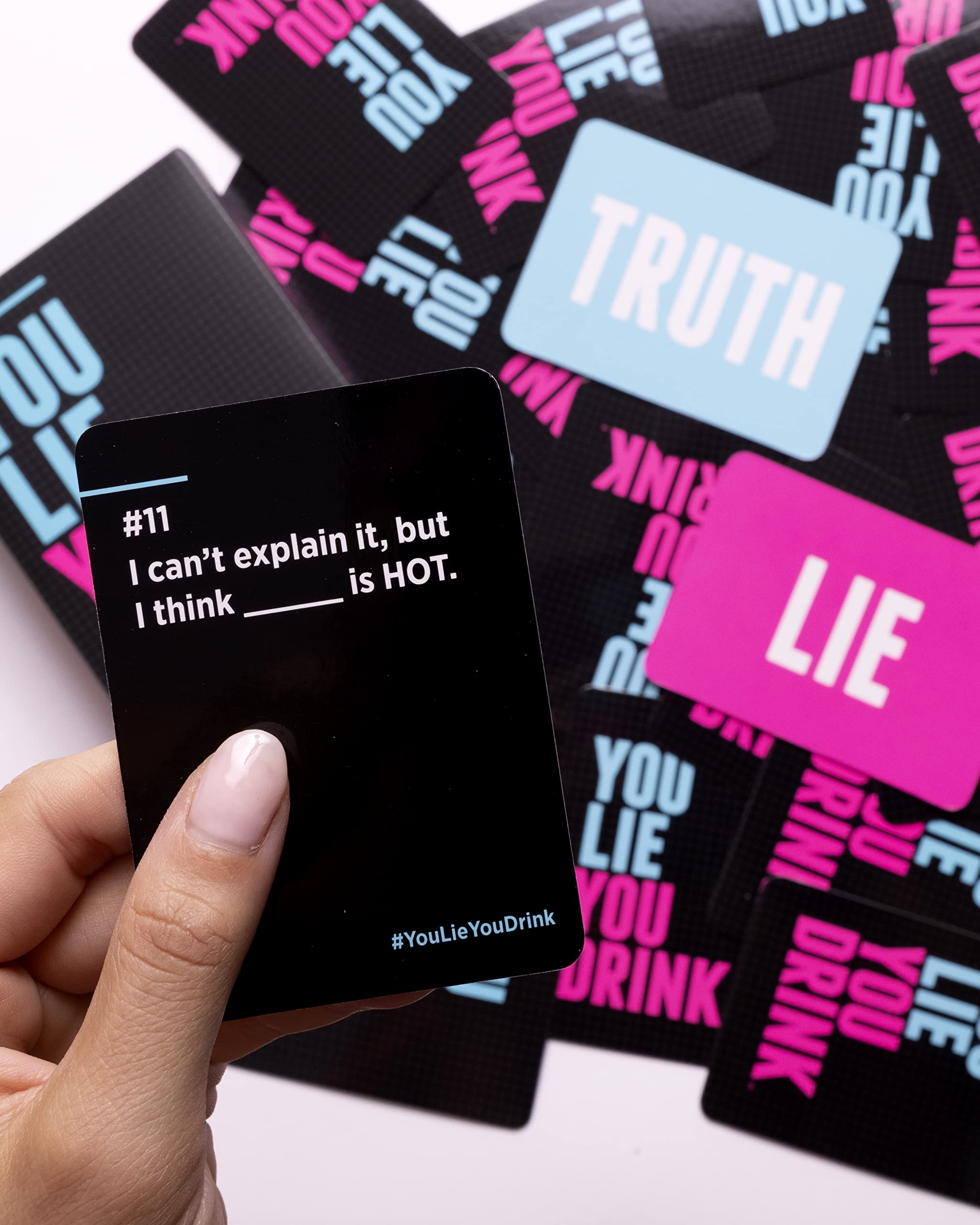 DSS Games You Lie You Drink game night pack ideal for travel and home gatherings.