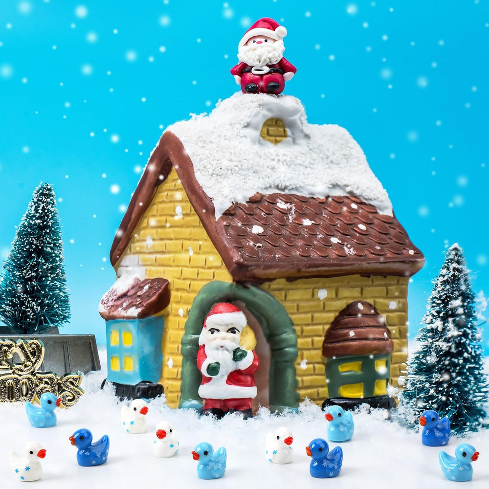 DTOFOOT desk ornaments brighten workspaces with winter whimsy.