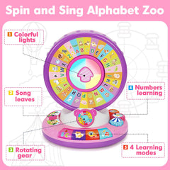 Duchong Animal Zoo Learning Toy - animal sounds enhance vocabulary as kids explore.