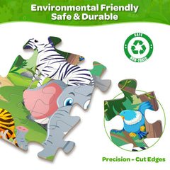 Duchong illustration guide included helping kids place pieces with confidence