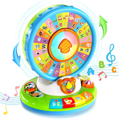 Duchong learning toy supports early language and hand-eye coordination during family play.