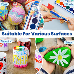 Duchong non toxic watercolor paints designed for safe use by kids.