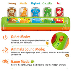 Duchong pop-up toy light and music mode invites curiosity and focus.
