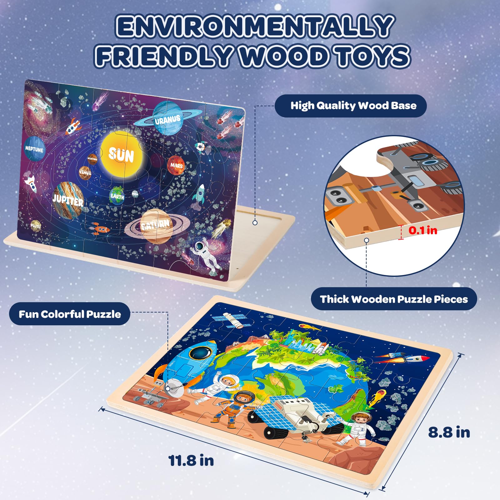 Duchong puzzle guide card helps kids complete puzzles more easily.