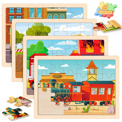 Duchong durable wood construction withstands daily toddler use.